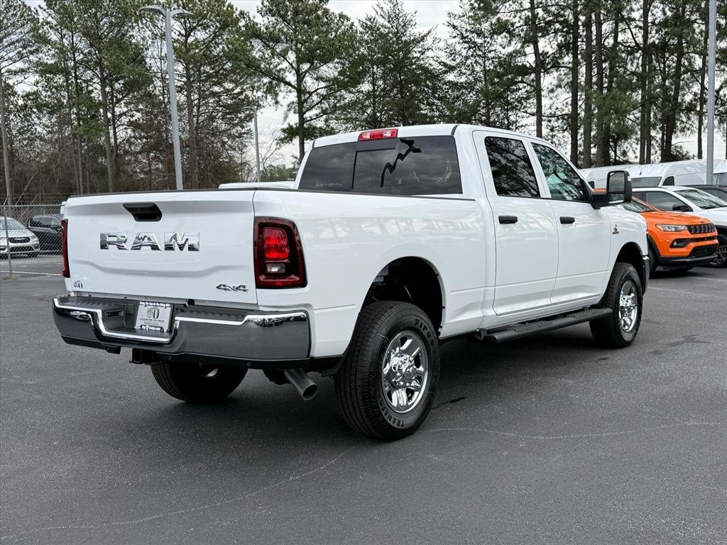 New 2026 Bright White Clear-Coat Exterior Paint RAM Tradesman Crew Cab 4x4 6
