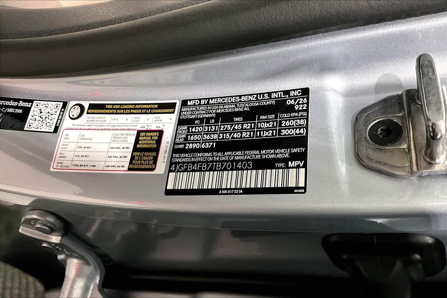 New 2026 Cirrus Silver Metallic Mercedes-Benz GLE 350 image 21