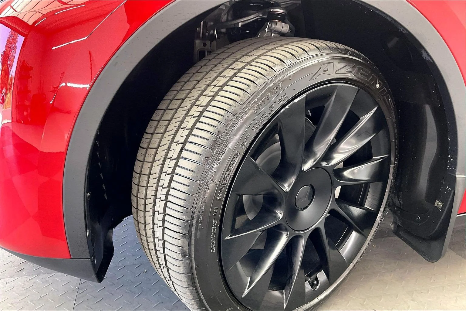 Used 2023 Red Multi-Coat Tesla Long Range image 29