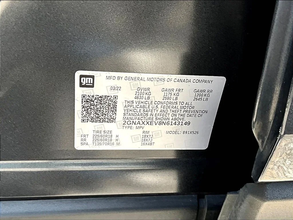 Used 2022 Gray Chevrolet Premier image 21