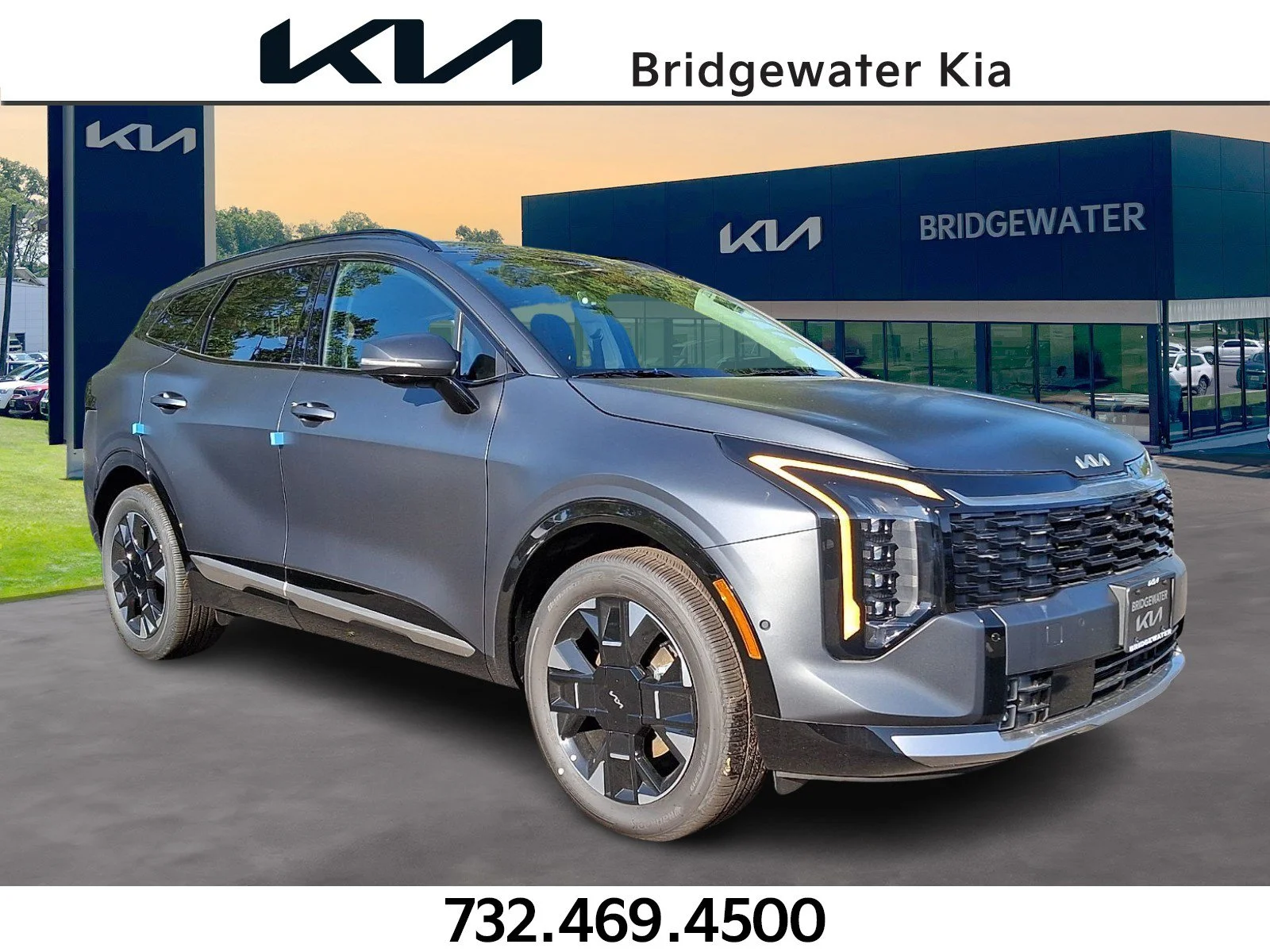 New 2026 Shadow Matte Gray Kia SX Prestige image 1