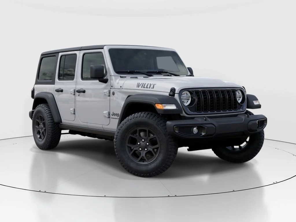 New 2026 Bright White Clear-Coat Exterior Paint Jeep Willys image 6