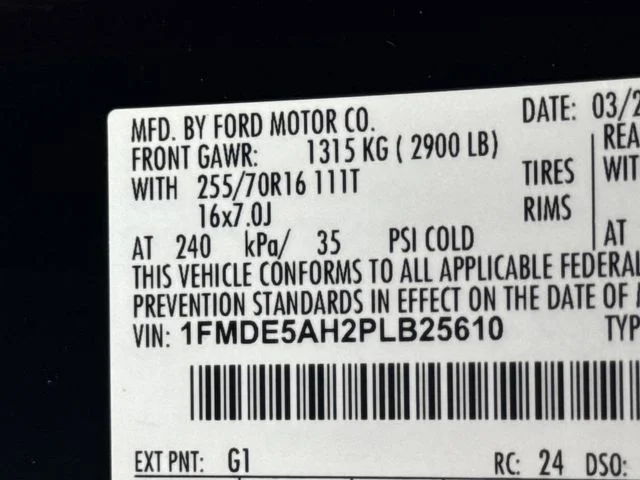 Used 2023 Black Ford Base image 27