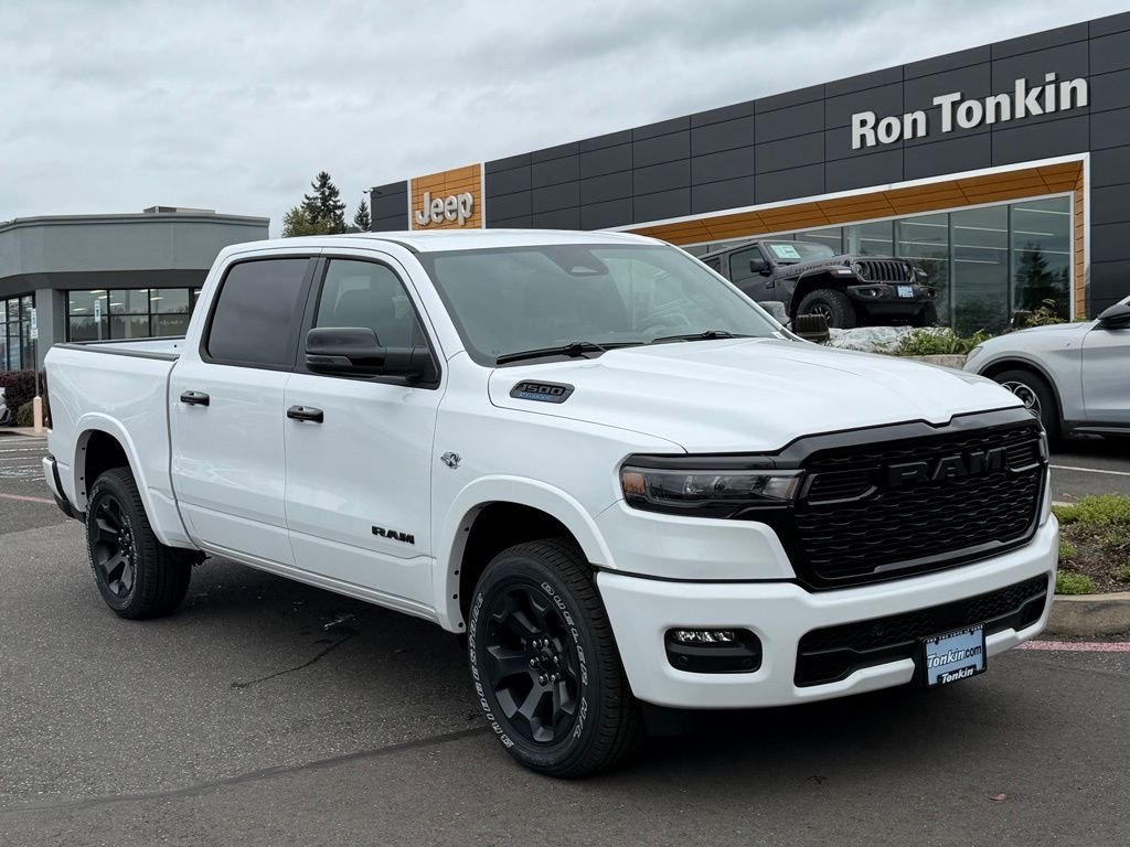 New 2026 Bright White Clear-Coat Exterior Paint RAM Big Horn/Lone Star image 2