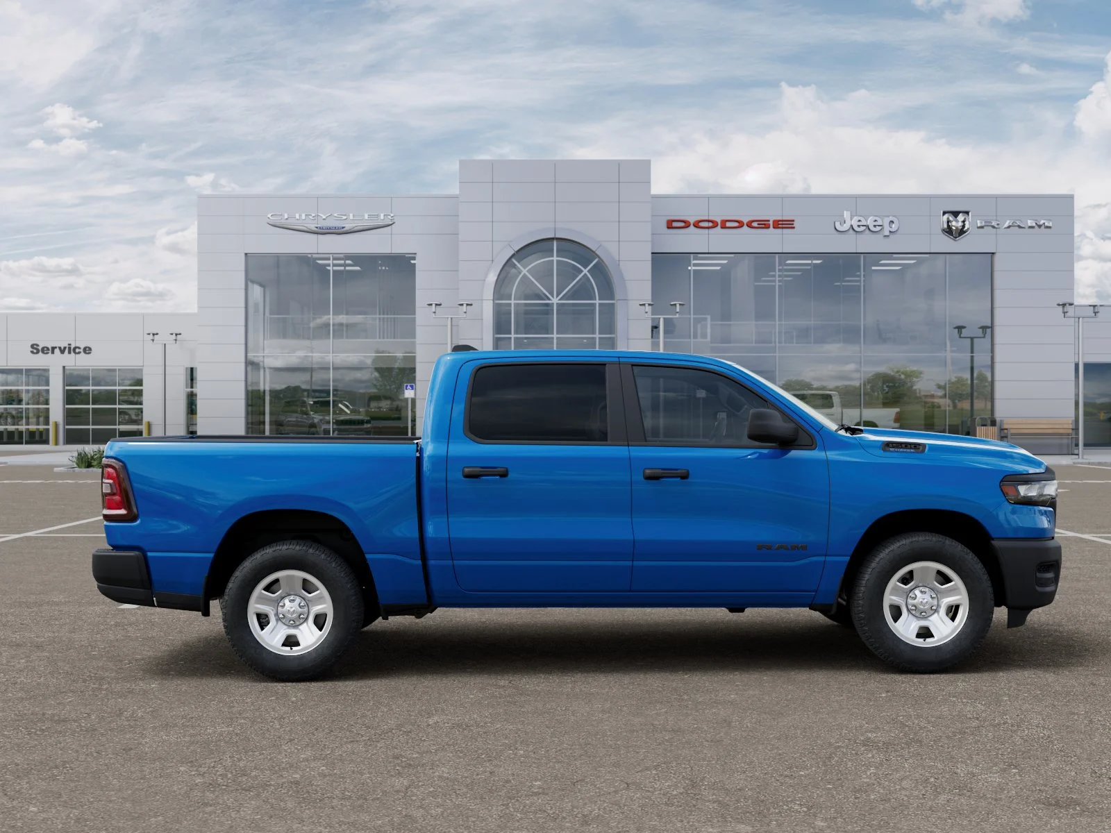 New 2026 Hydro Blue Pearlcoat RAM Tradesman image 61
