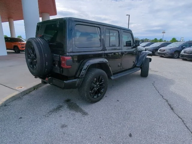 Used 2022 Black Jeep Unlimited Sahara High Altitude image 30
