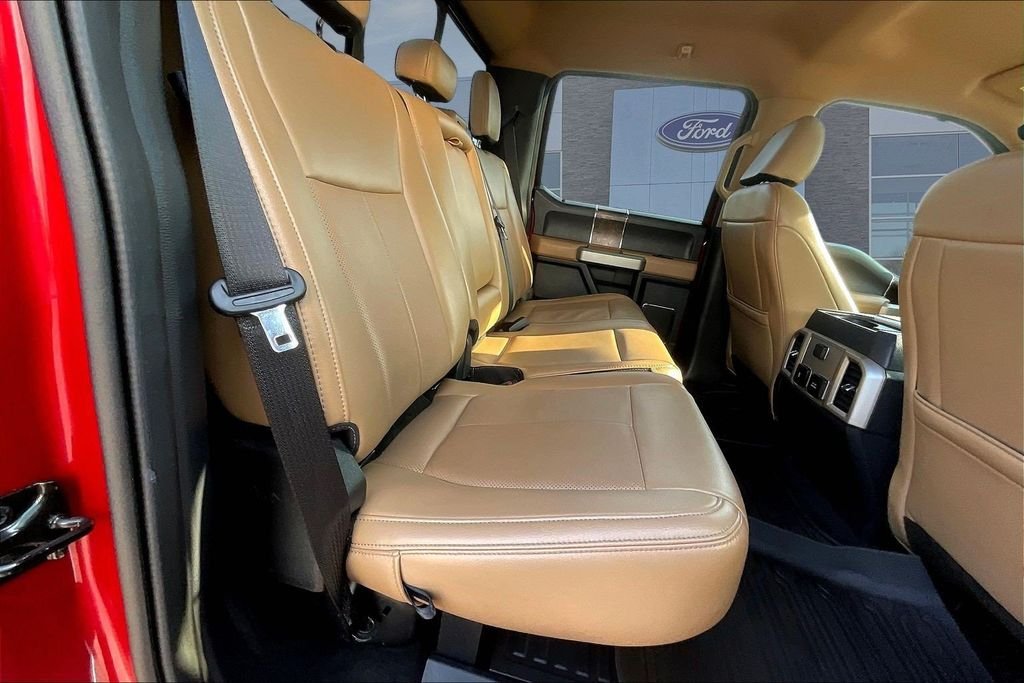 Certified Used 2022 Red Metallic Ford Lariat image 26