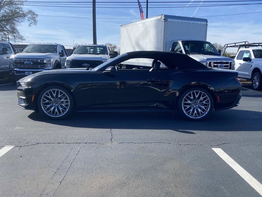 New 2025 Shadow Black Ford EcoBoost® Premium Convertible image 5