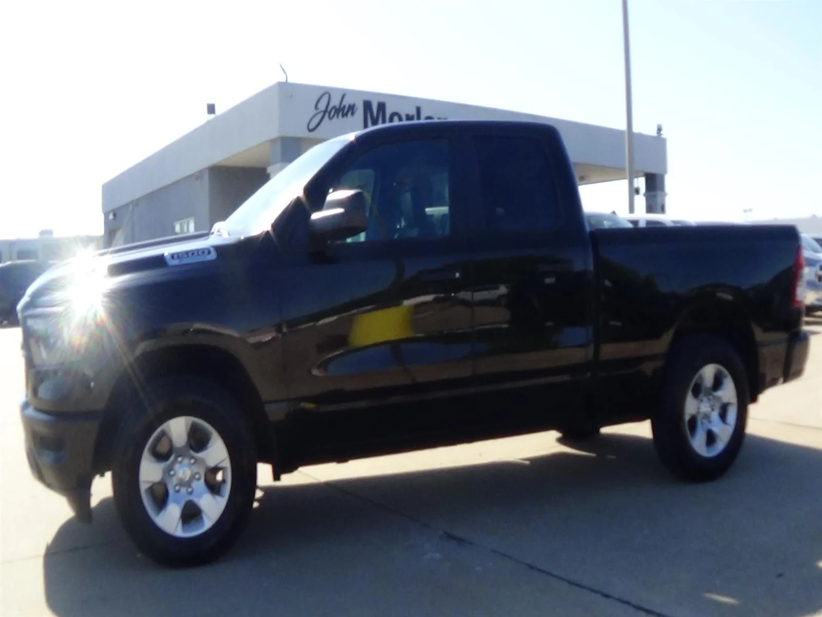 Certified Used 2023 Diamond Black Crystal Pearl Coat (pxj) RAM Tradesman image 1