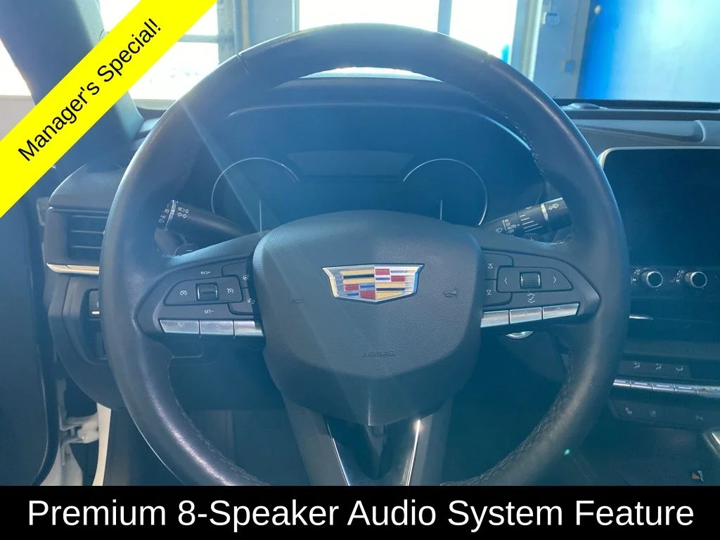 Used 2022 White Cadillac Premium Luxury image 5