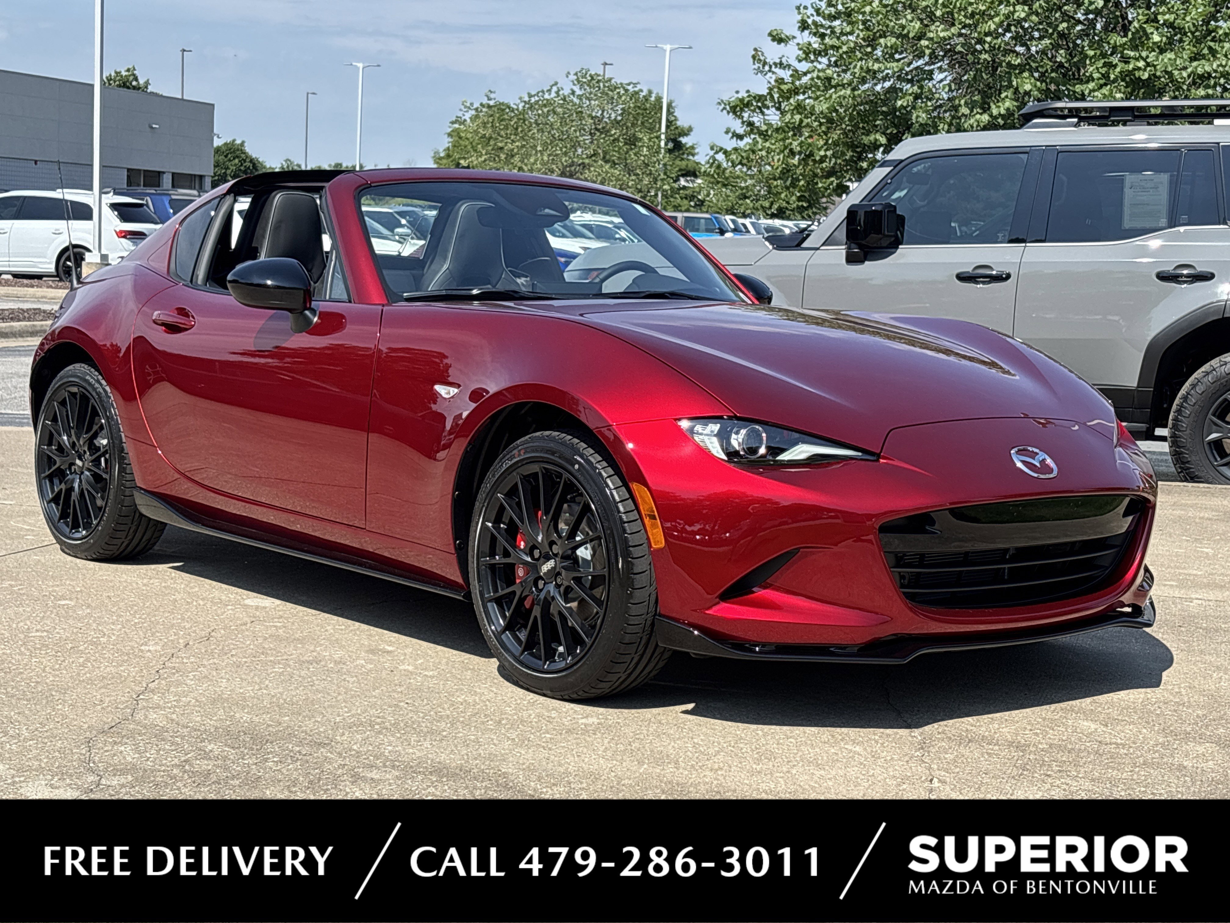 New 2026 Mazda MX-5 Miata RF Club CONVERTIBLE in Bentonville