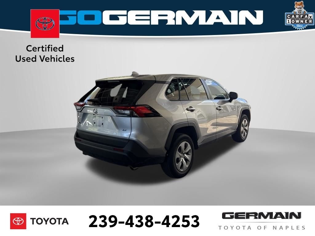 Used 2023 Silver Toyota LE image 8