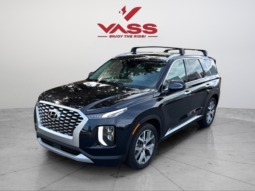 Certified Used 2022 Blue Hyundai SEL image 1