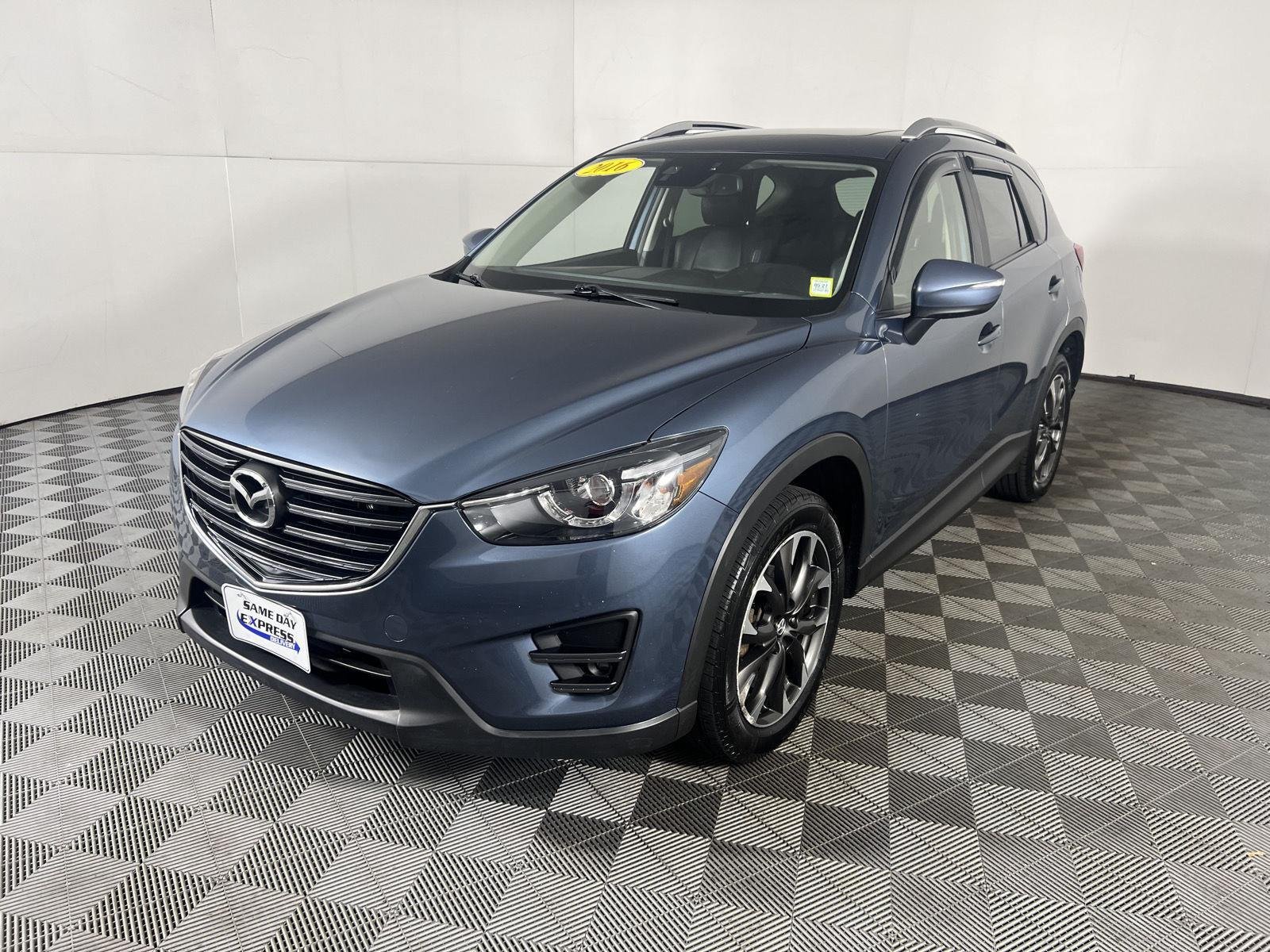 Used 2016 Blue Reflex Mica Mazda Grand Touring image 15