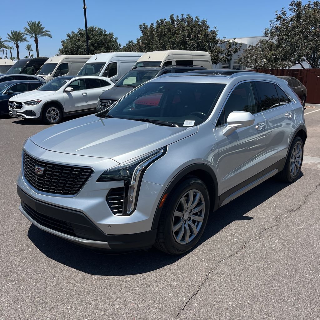 Used 2020 Radiant Silver Metallic Cadillac Premium Luxury image 1