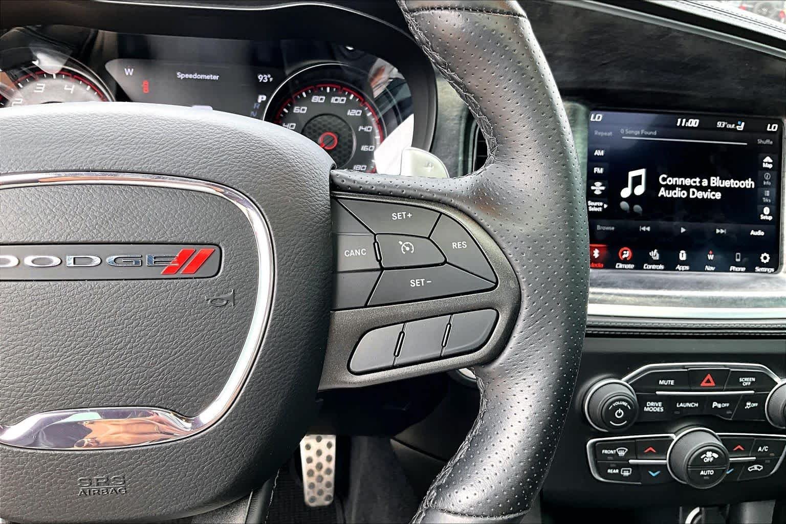 Used 2023 Pitch Black Clearcoat Dodge Scat Pack image 48