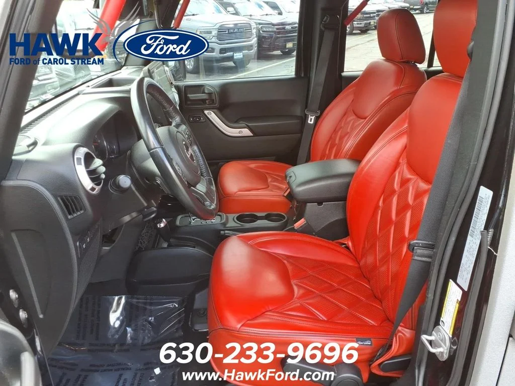 Used 2017 Black Clearcoat Jeep Unlimited Rubicon image 27