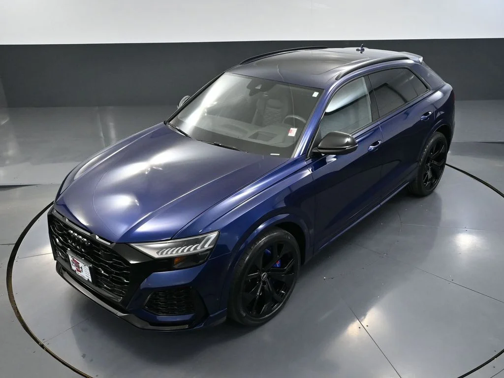 Used 2021 Blue Audi 4.0T image 63