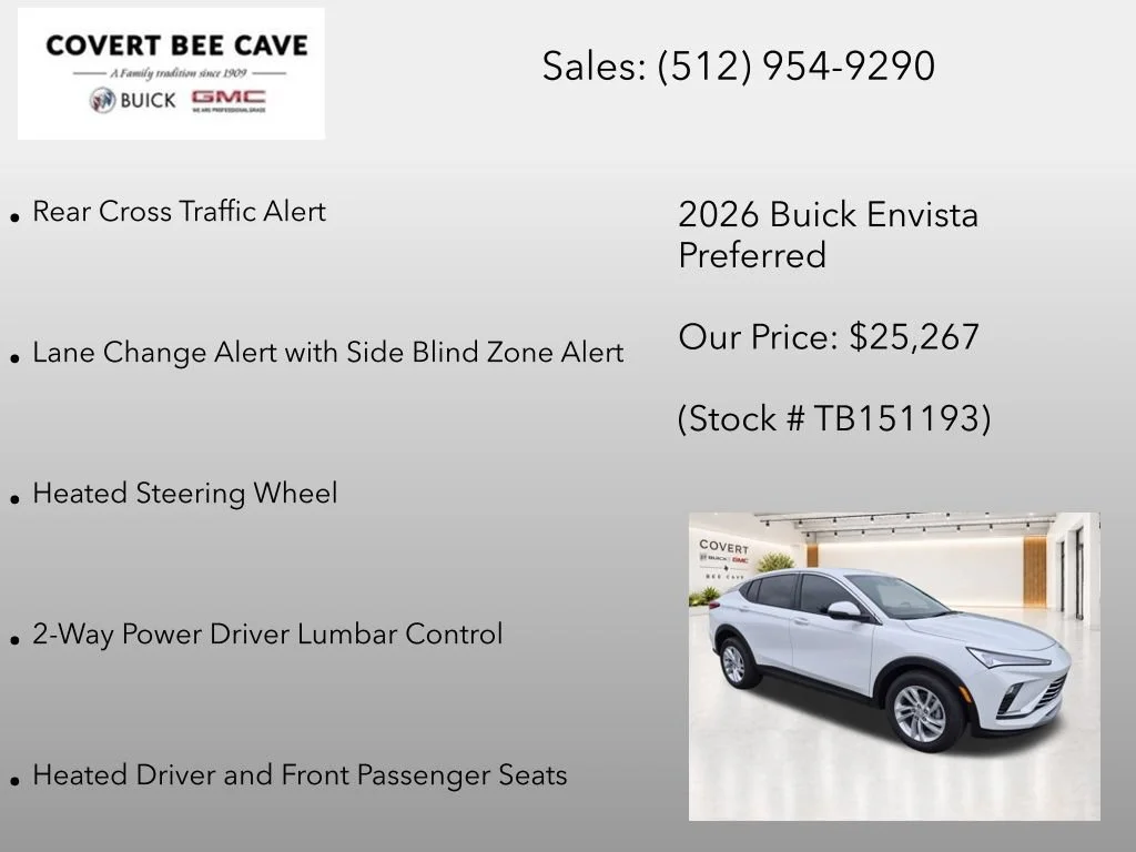 New 2026 Summit White Buick Preferred image 20