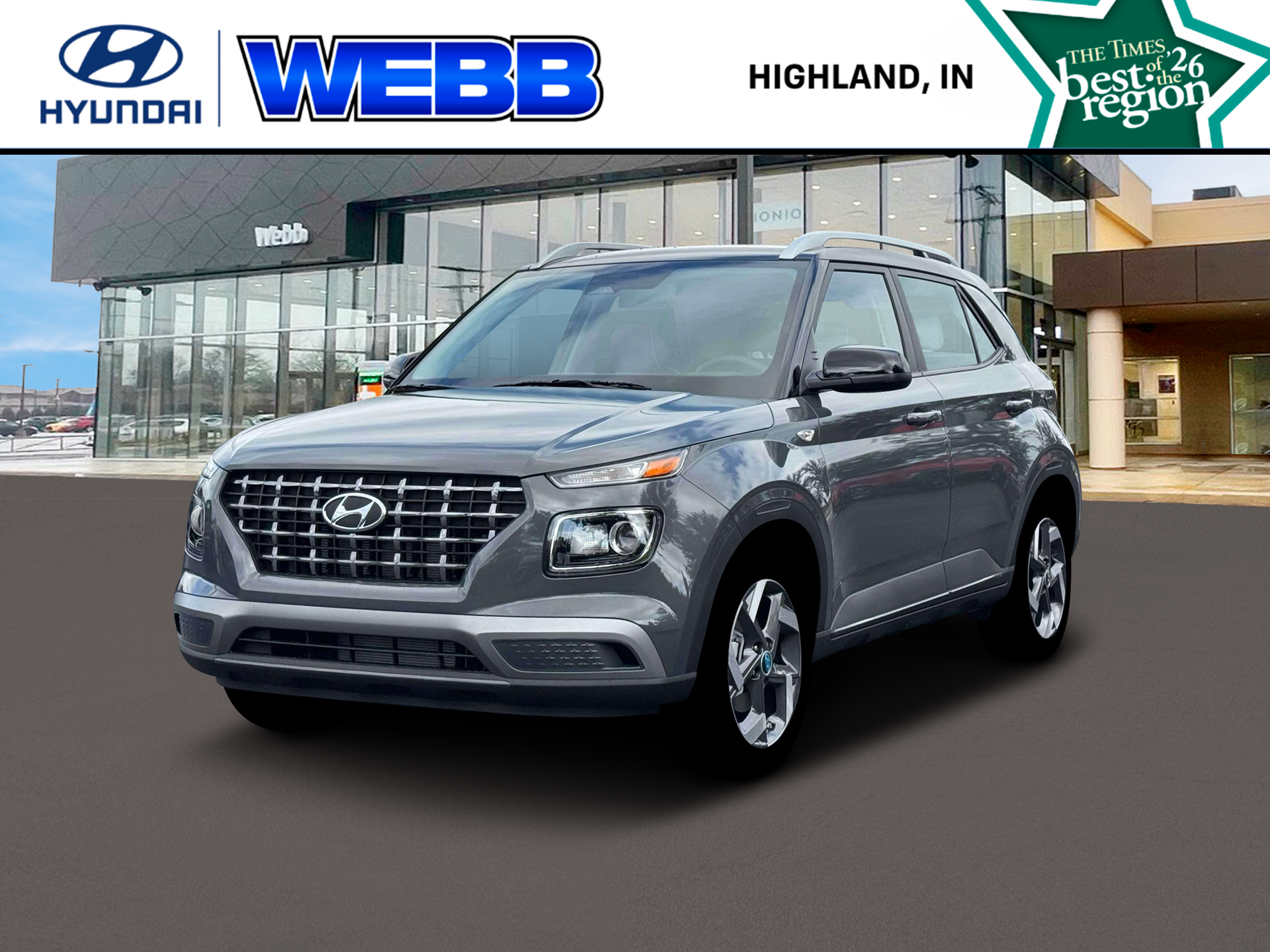 New 2026 Gray Hyundai SEL w/Two-Tone Roof image 1