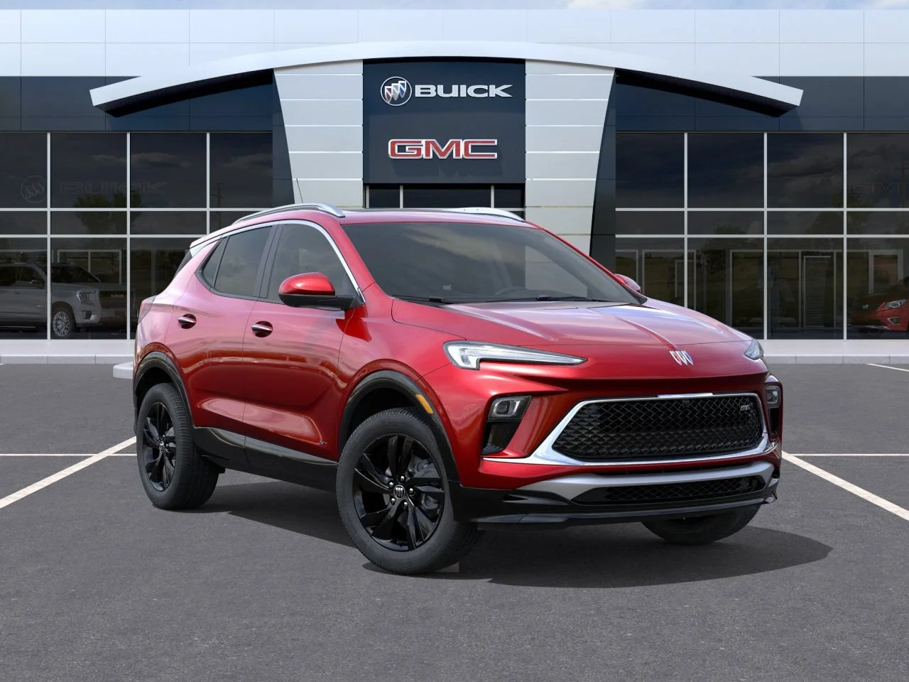New 2026 Brilliant Red Buick Sport Touring image 7