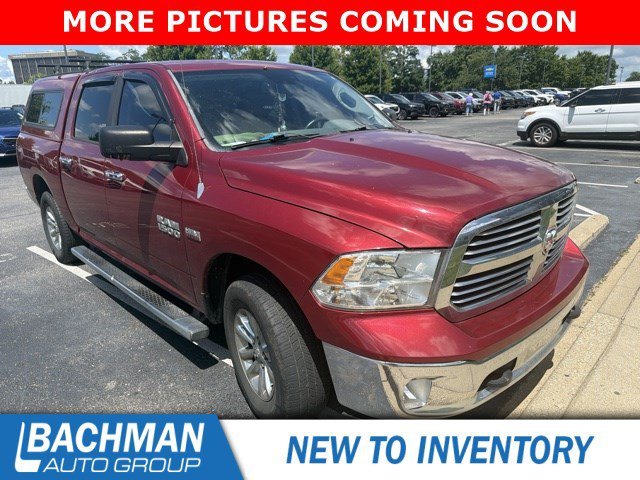 Used 2013 Deep Cherry Red Crystal Pearl Ram Big Horn image 2