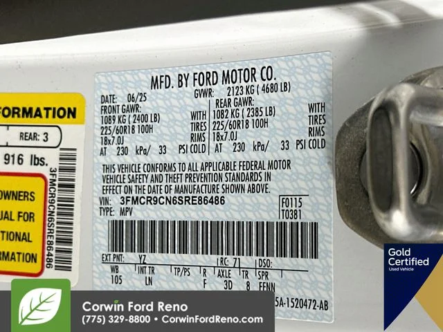 Used 2025 Oxford White Ford Outer Banks image 37