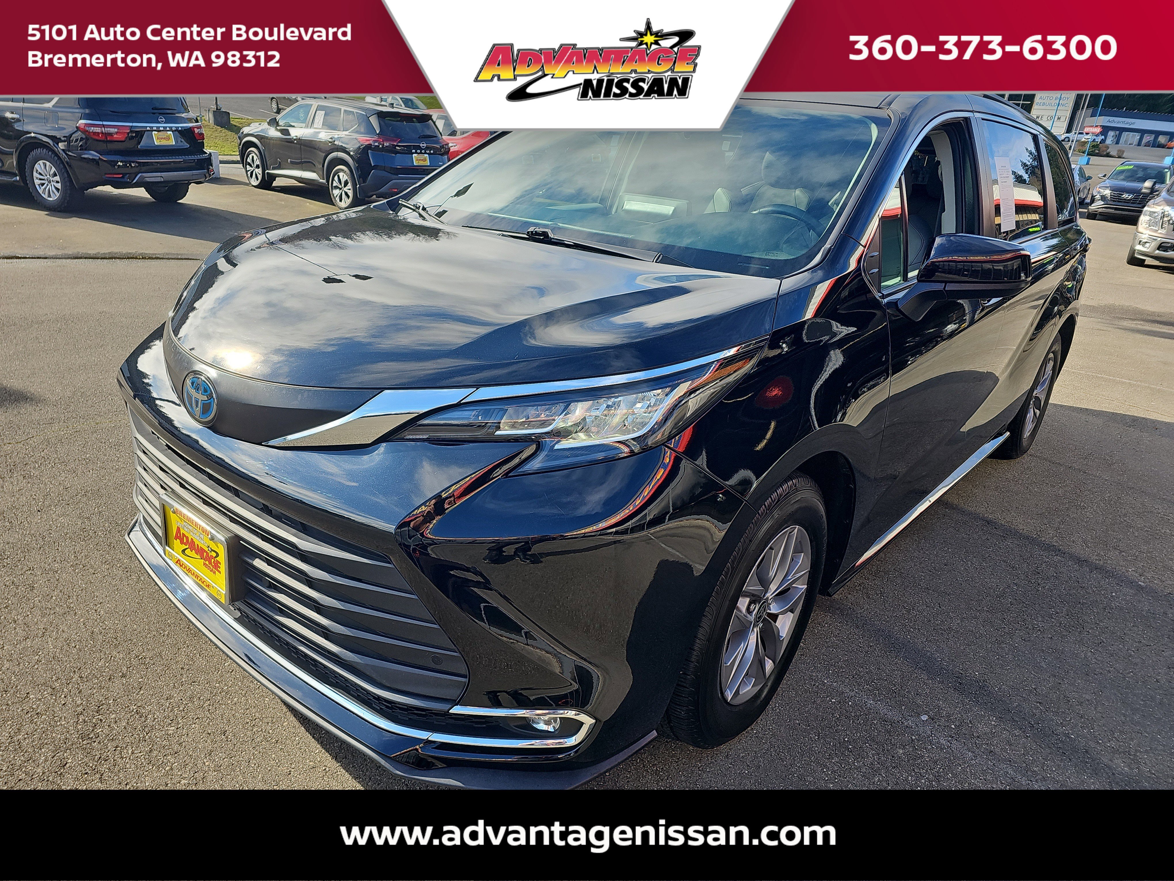 2023 Toyota Sienna XLE FWD Mini-van, Passenger