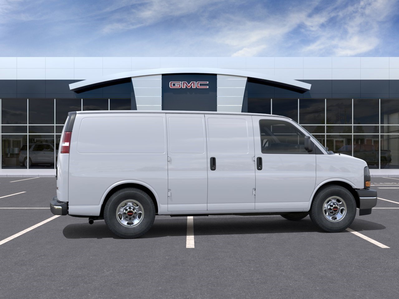 New 2026 Summit White GMC Work Van image 5