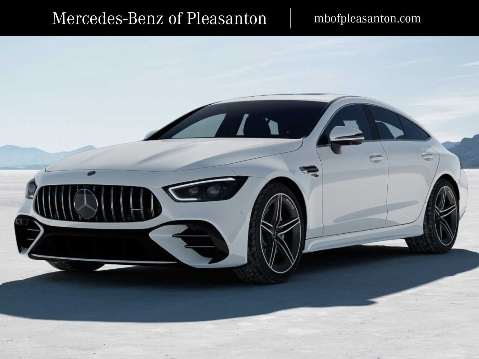 New 2026 Polar White Mercedes-Benz 4D Hatchback 4MATIC® image 1
