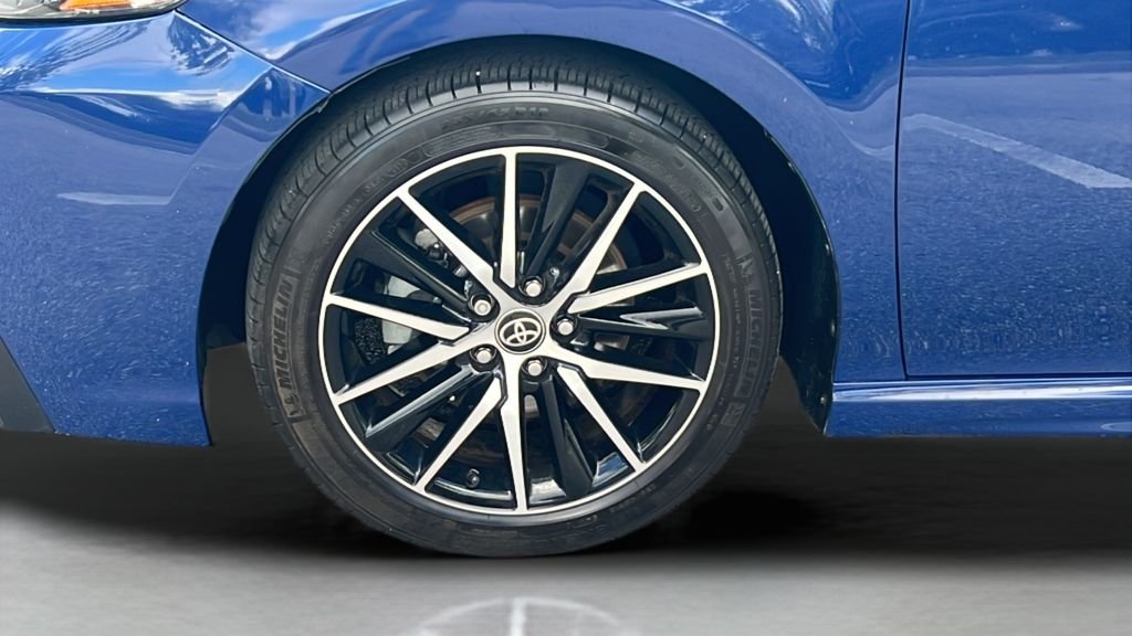 Certified Used 2023 Blue Toyota SE image 26