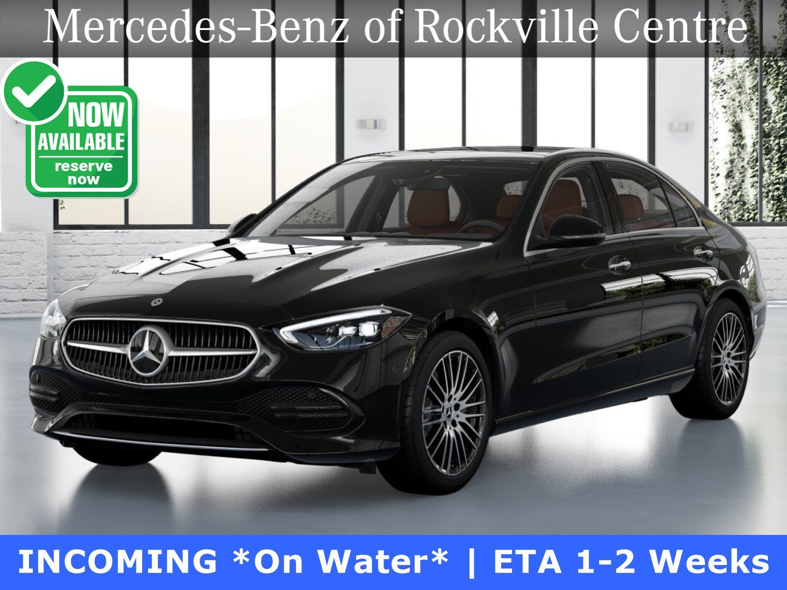 New 2027 Black Mercedes-Benz C 300 image 1