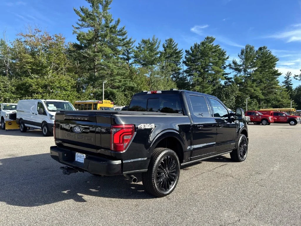 Used 2025 Black Ford Platinum image 3