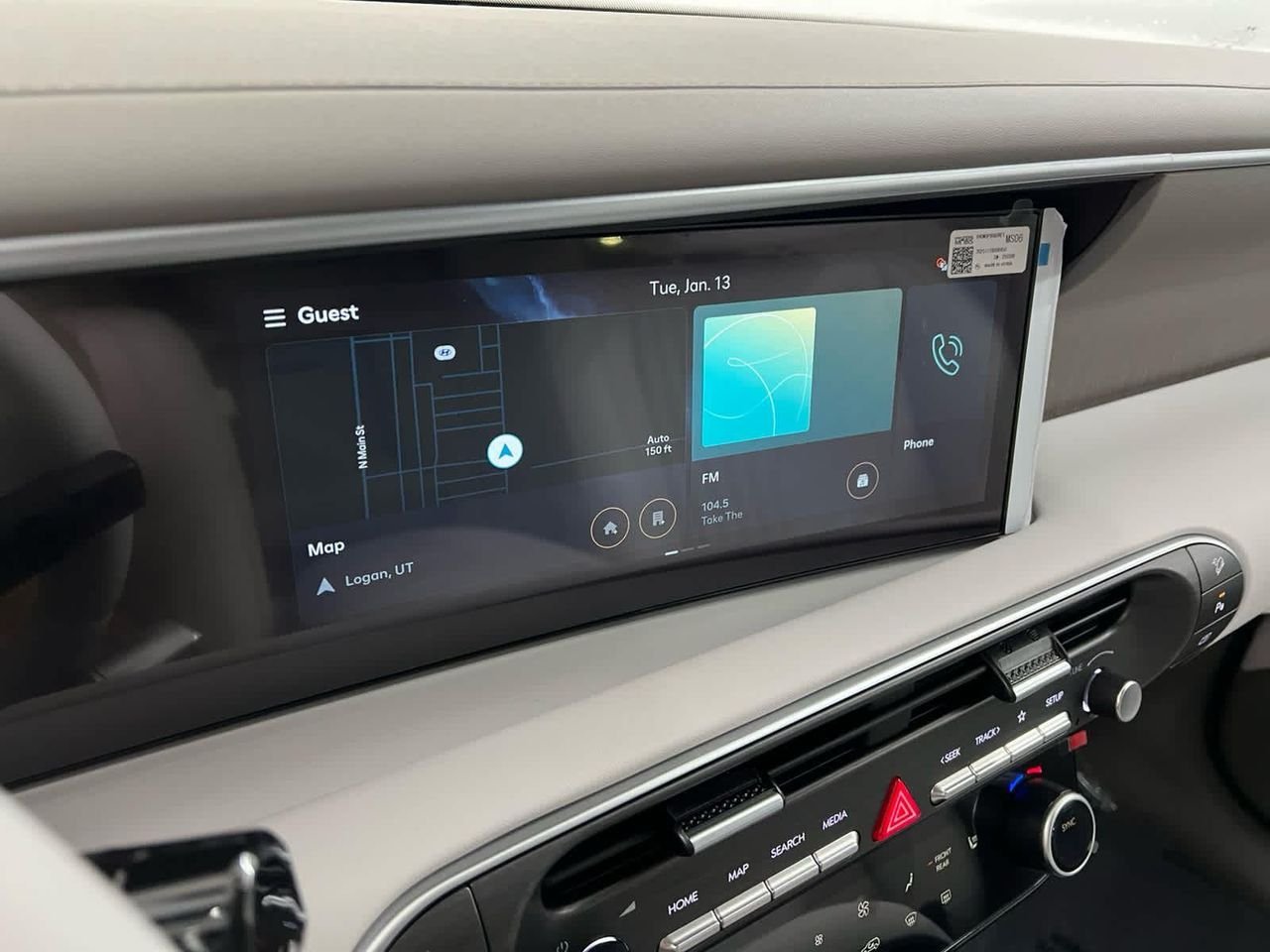 New 2026 Abyss Black Pearl Hyundai SEL AWD image 16