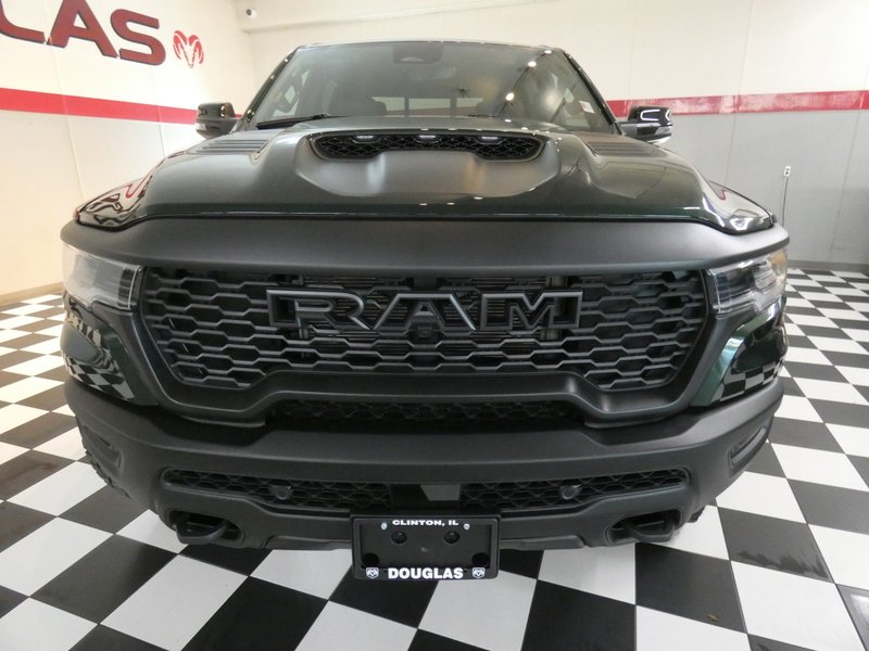 New 2026 Serrano-Green Metallic Exterior Paint RAM RHO 4x4 Crew Cab 5