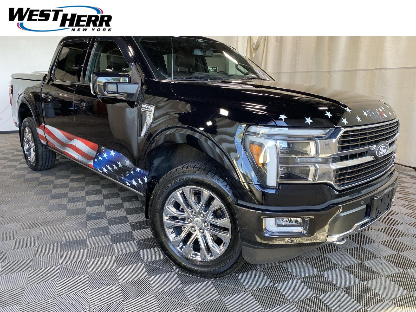 Used 2024 Black Metallic Ford King Ranch image 1