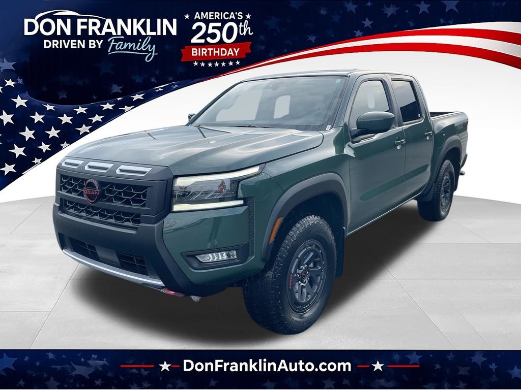 New 2026 Tactical Green Metallic Nissan Crew Cab PRO-4X® image 1