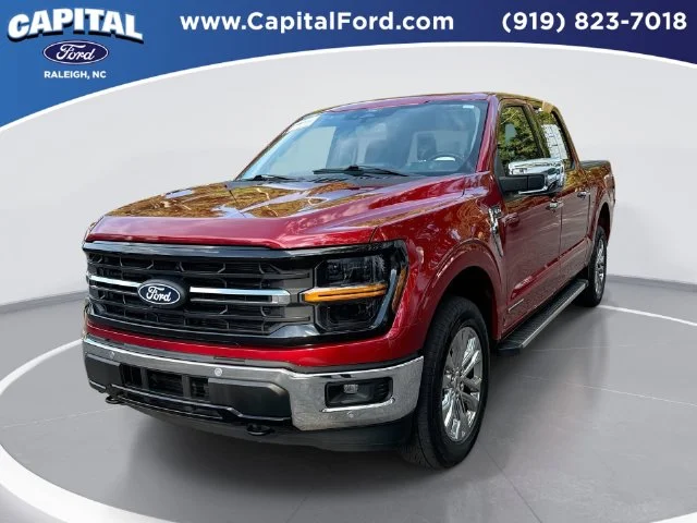 Used 2024 Red Ford XLT image 1