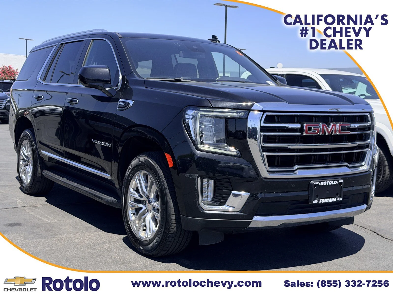 Used 2024 Onyx Black GMC SLT image 1