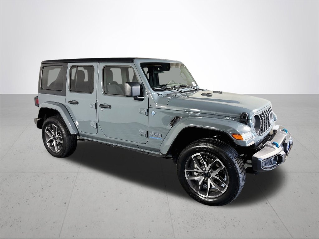 Used 2024 Gray Jeep Sport S 4xe image 5