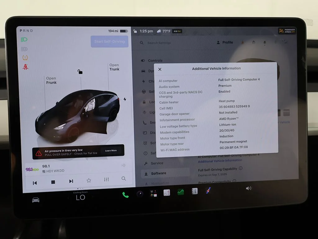 Used 2024 Gray Tesla Performance image 4