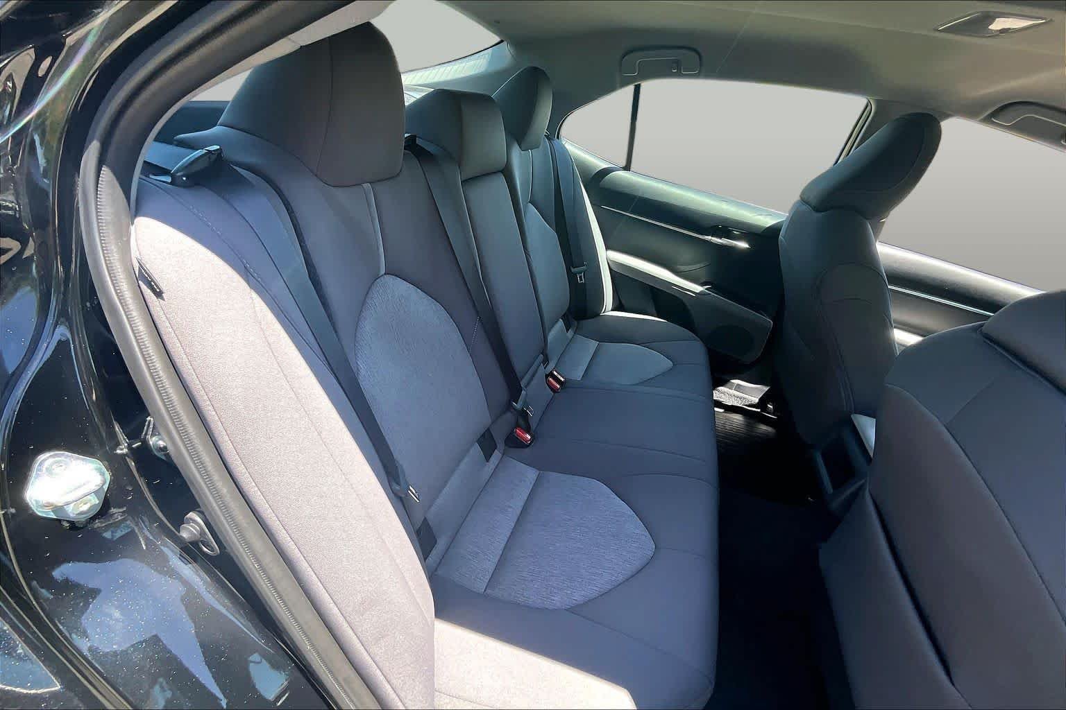 Certified Used 2022 Midnight Black Metallic Toyota LE image 19