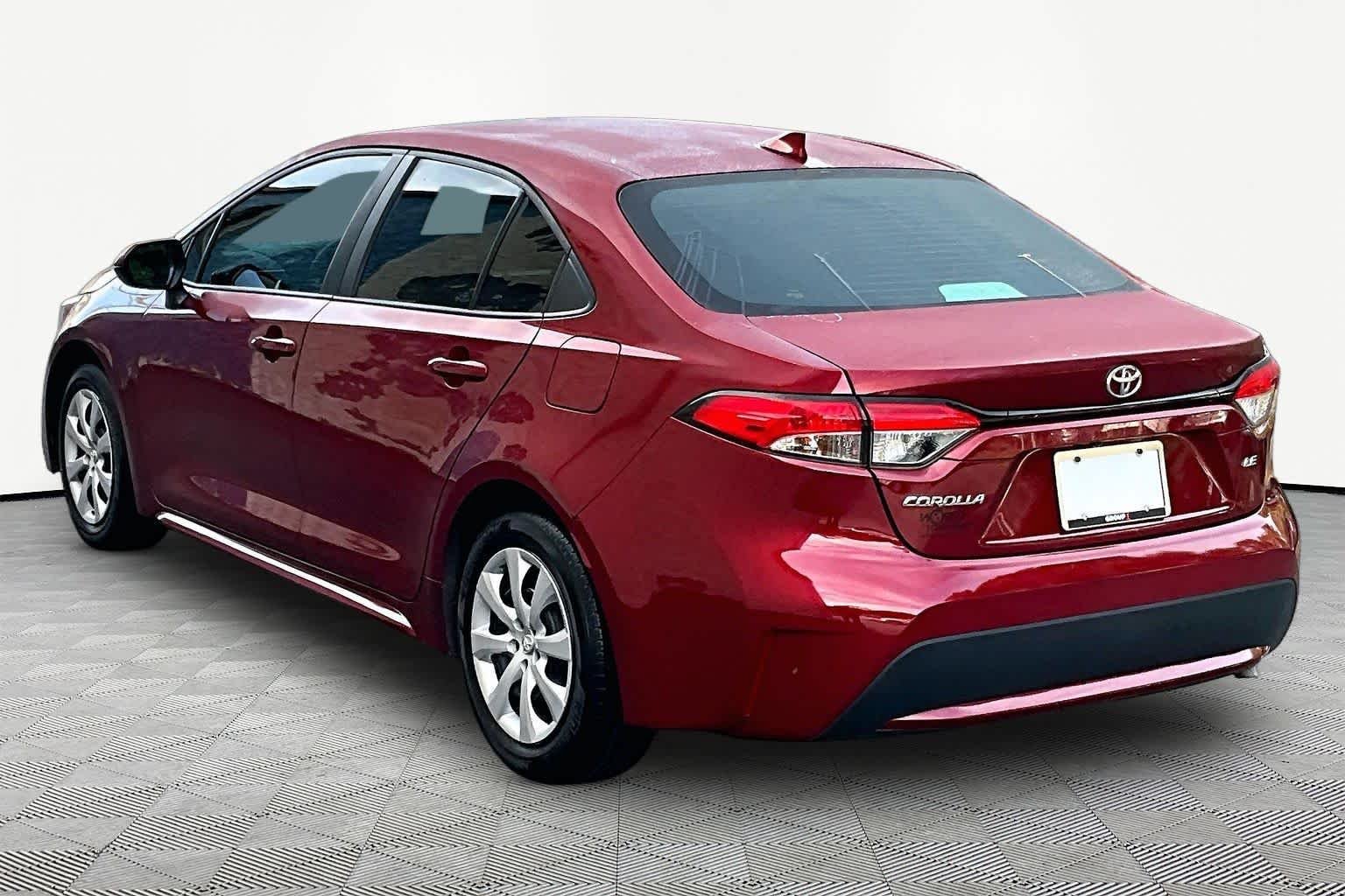 Used 2022 Ruby Flare Pearl Toyota LE image 12
