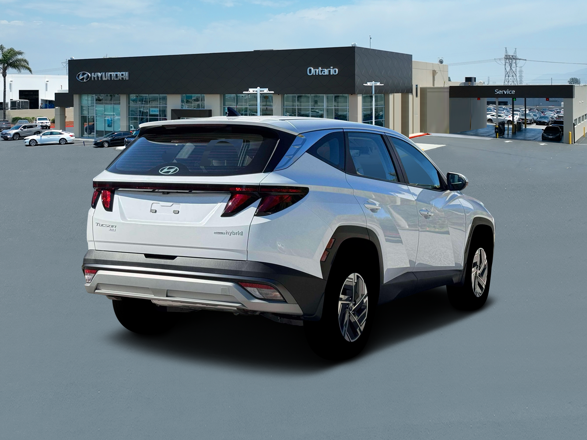 New 2026 White Hyundai Blue SE image 35