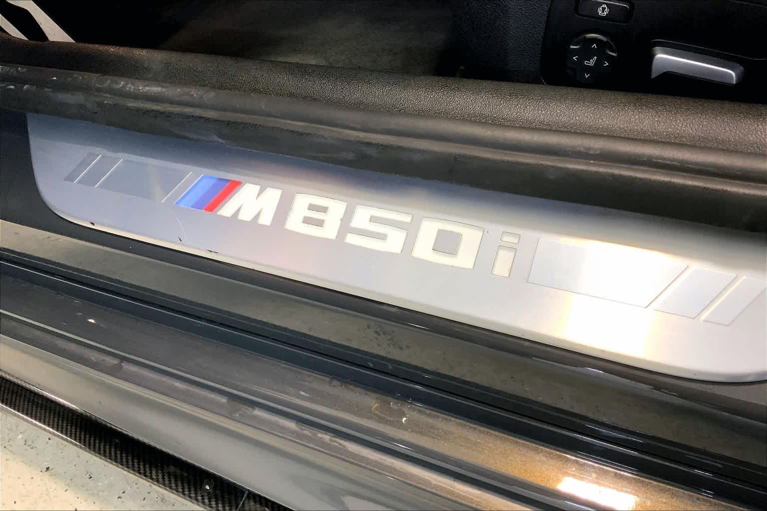 Used 2022 Individual Dravit Grey Metallic BMW M850i image 9
