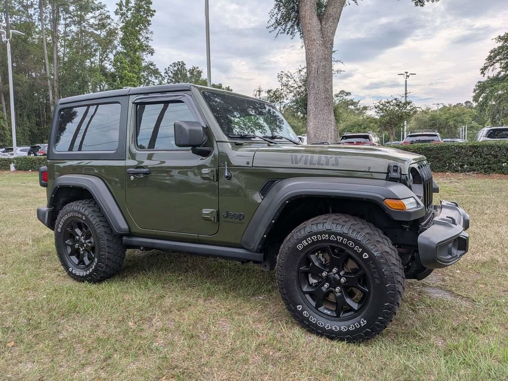 Used 2022 Green Jeep Willys image 1