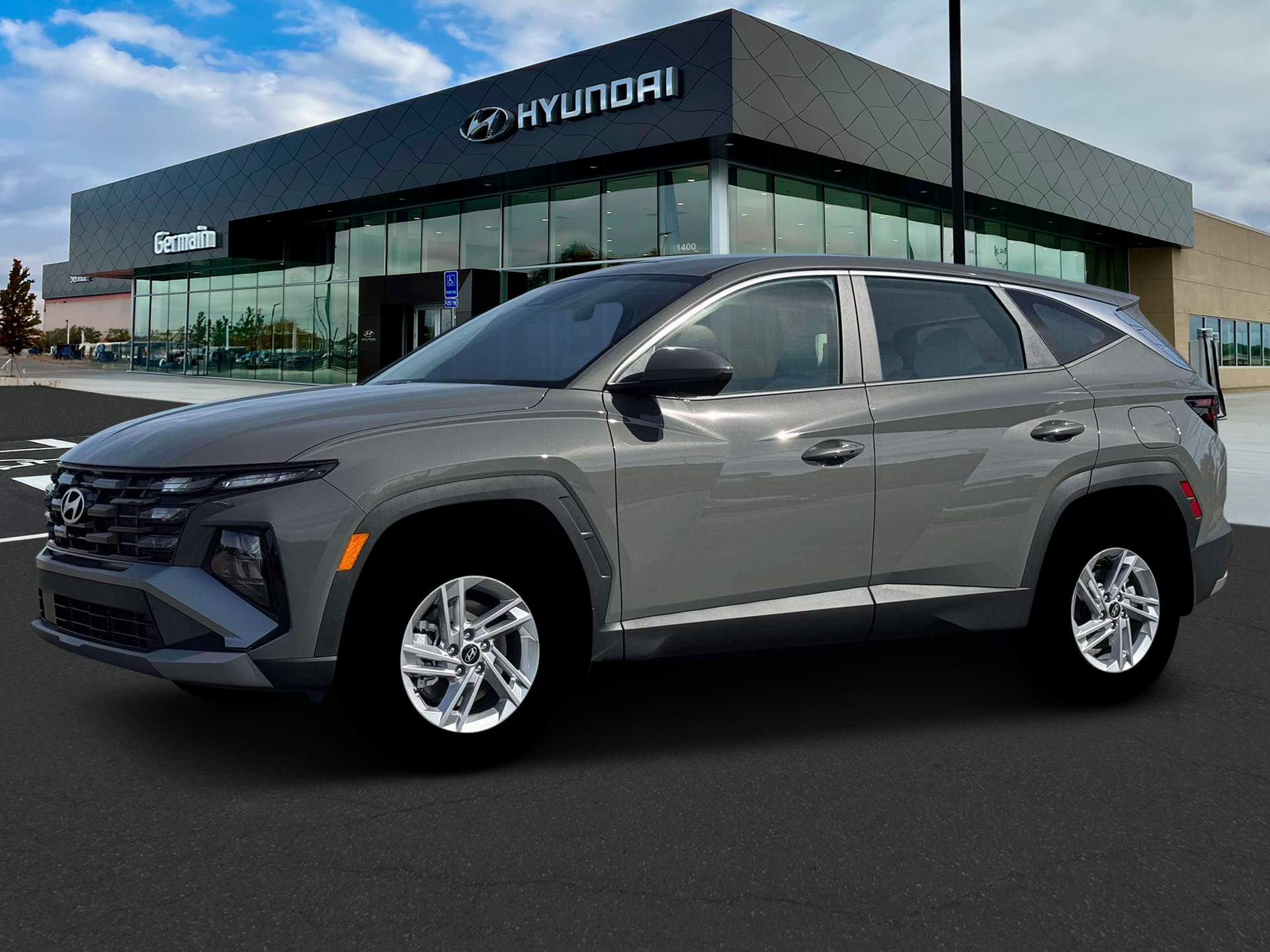 New 2026 Hampton Gray Hyundai SE AWD image 2