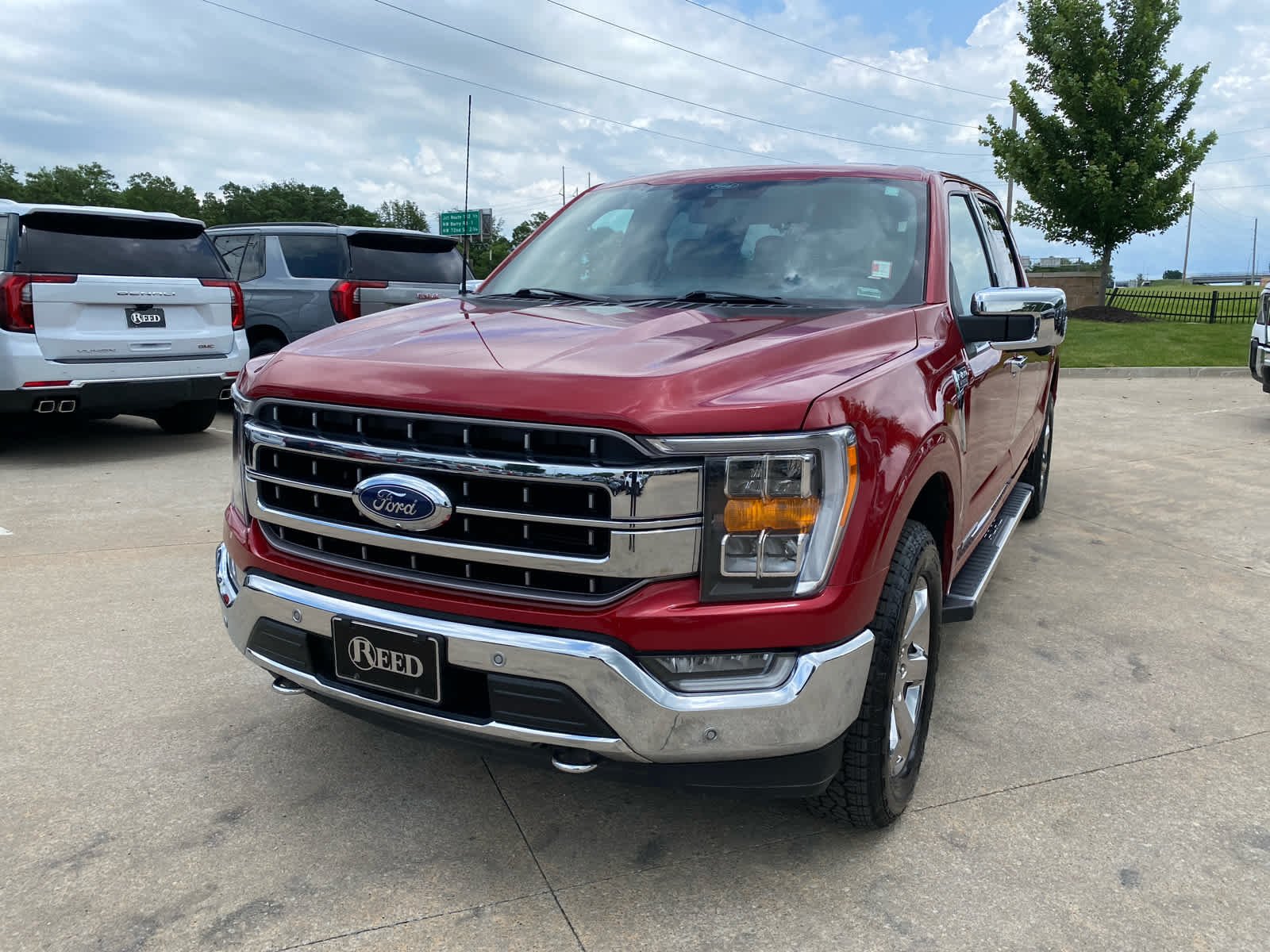 Used 2022 Ford F-150 Lariat with VIN 1FTFW1ED3NFA00489 for sale in Kansas City