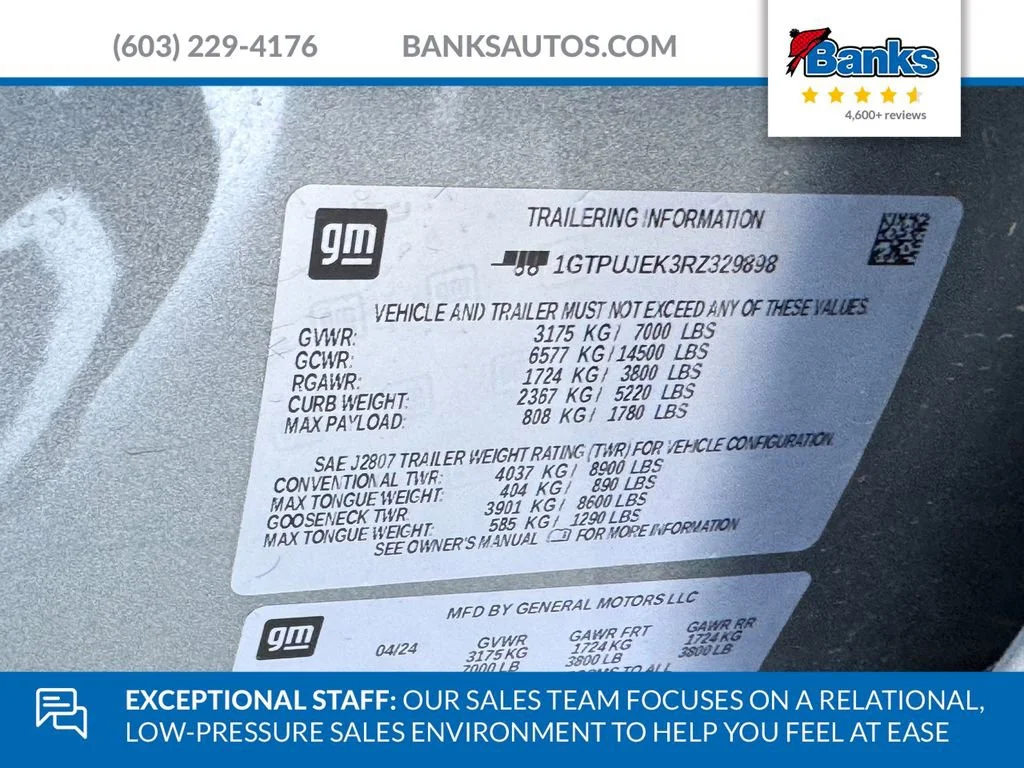 Certified Used 2024 Sterling Metallic GMC Elevation image 10