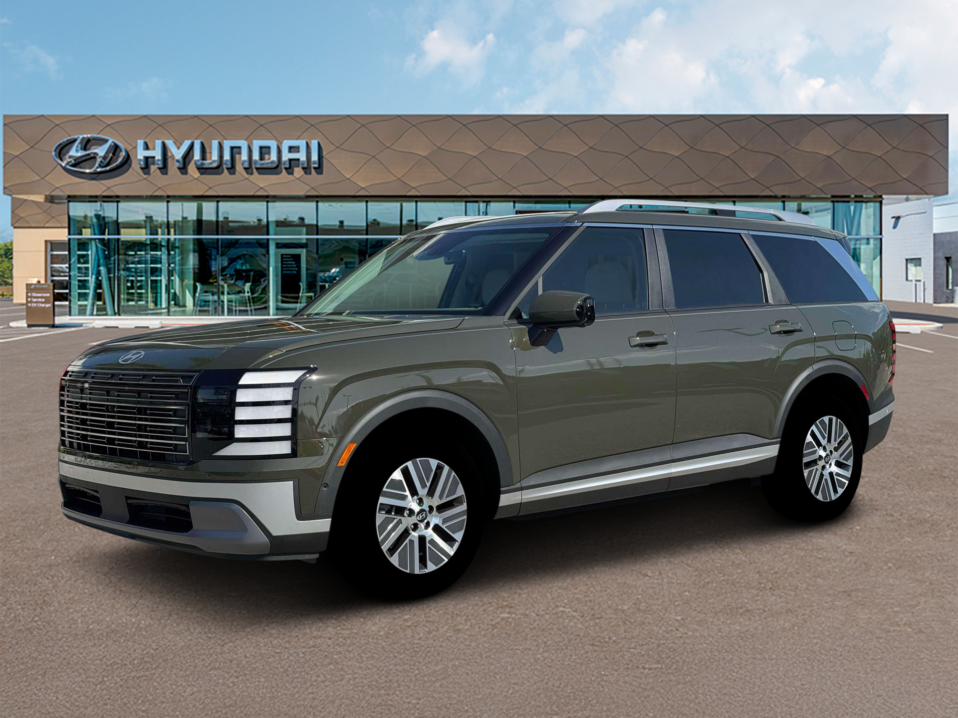 New 2026 Titan Green Hyundai Blue SEL Premium image 2